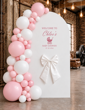 Load image into Gallery viewer, Baby shower foldable arch 1.8m &amp; balloons – Baby Girl
