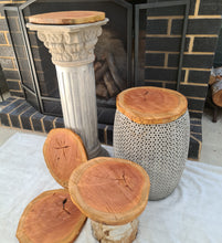 Load image into Gallery viewer, Rustic wood rounds  (30cm) - HIRE ONLY

