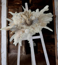 Load image into Gallery viewer, Boho Banksia Everlasting arbour / easel flowers - HIRE ONLY
