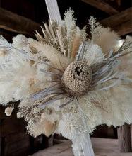 Load image into Gallery viewer, Boho Banksia Everlasting arbour / easel flowers - HIRE ONLY
