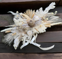 Load image into Gallery viewer, Boho Banksia Everlasting arbour / easel flowers - HIRE ONLY
