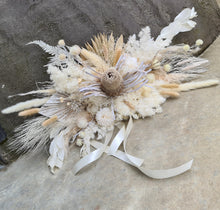 Load image into Gallery viewer, Boho Banksia Everlasting arbour / easel flowers - HIRE ONLY
