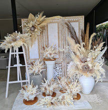 Load image into Gallery viewer, Boho Deluxe Everlasting flowers Centrepieces - HIRE ONLY
