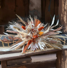 Load image into Gallery viewer, Rustic everlasting arbour / backdrop hanging flowers LARGE - HIRE ONLY
