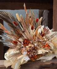 Load image into Gallery viewer, Rustic everlasting flowers in chest - HIRE ONLY
