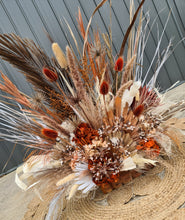 Load image into Gallery viewer, Rustic everlasting flowers in chest - HIRE ONLY
