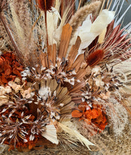 Load image into Gallery viewer, Rustic everlasting flowers in chest - HIRE ONLY
