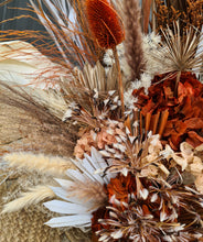 Load image into Gallery viewer, Rustic everlasting flowers in chest - HIRE ONLY
