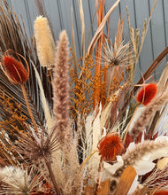 Load image into Gallery viewer, Rustic everlasting flowers in chest - HIRE ONLY
