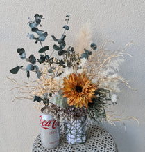 Load image into Gallery viewer, Mother&#39;s day everlasting flowers - orange, neutral &amp; green
