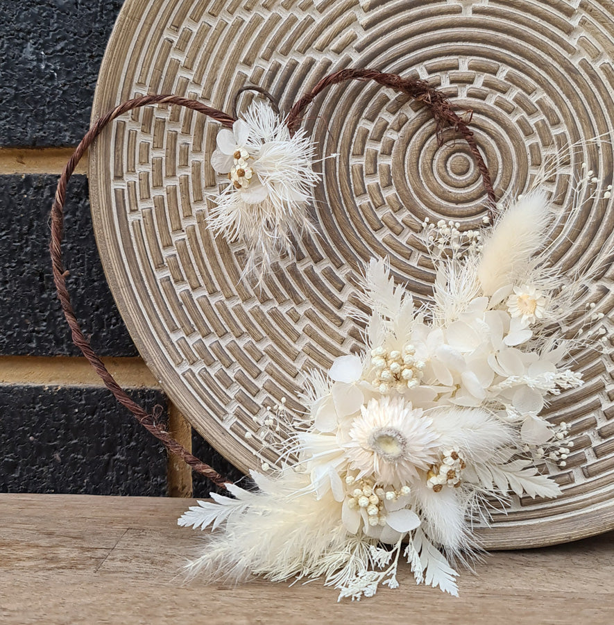 Boho Flowers Love hearth gift boxed - Valentines Gift