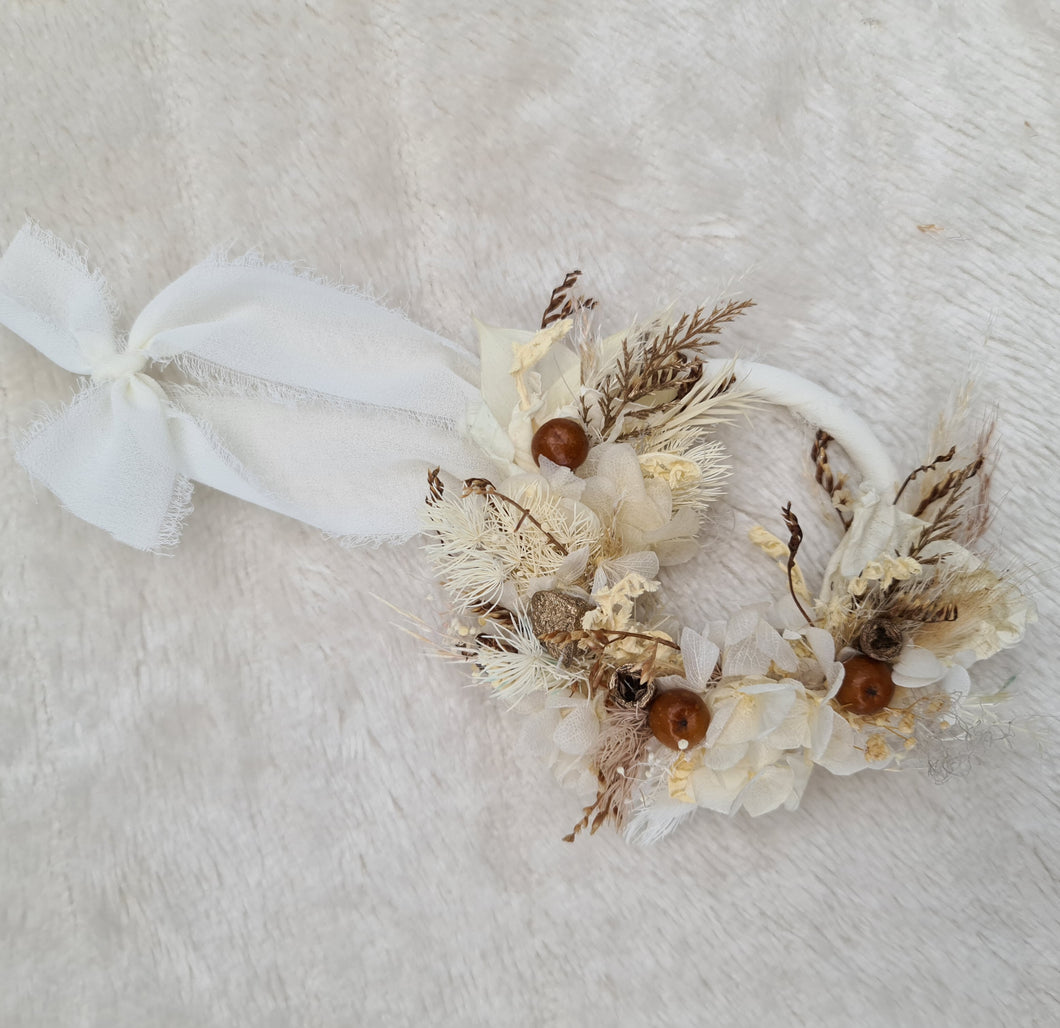 Preserved flowers Mini Christmas wreath – XMAS17