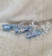 Load image into Gallery viewer, My 1st Christmas baby gift – set of 3 preserved flowers bottles – XMAS55
