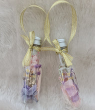 Load image into Gallery viewer, Preserved Everlasting flowers Christmas Bottles Xmas Décor - Pink &amp; Purple Colours
