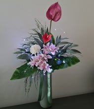 Load image into Gallery viewer, Large flower arrangement with lilies &amp; lights - MOT09
