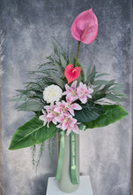 Load image into Gallery viewer, Large flower arrangement with lilies &amp; lights - MOT09
