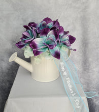 Load image into Gallery viewer, Singapore orchids in water can - MOT12
