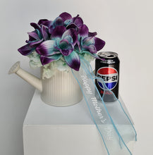 Load image into Gallery viewer, Singapore orchids in water can - MOT12
