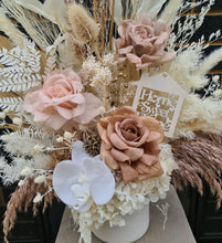 Load image into Gallery viewer, Real touch roses flower arrangement
