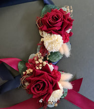 Load image into Gallery viewer, Mother&#39;s corsages in wine red colour
