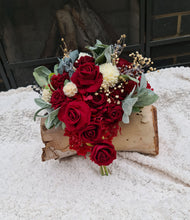 Load image into Gallery viewer, Everlasting bridal bouquet - burgundy
