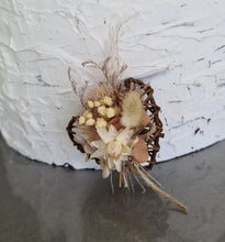 Load image into Gallery viewer, Boho rustic love hearts wedding cake topper
