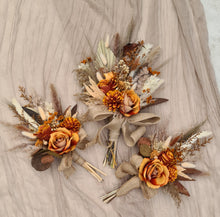 Load image into Gallery viewer, Rustic style bridal &amp; bridesmaids bouquets
