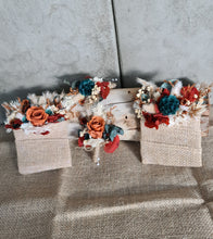 Load image into Gallery viewer, Everlasting buttonholes &amp; pocket flowers - terracotta, green &amp; neutral
