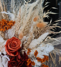Load image into Gallery viewer, Everlasting flowers bridal bouquet in rustic style
