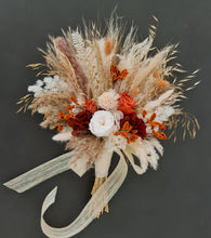 Load image into Gallery viewer, Everlasting flowers bridal bouquet in rustic style
