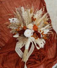 Load image into Gallery viewer, Everlasting flowers bridal bouquet in rustic style
