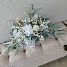 Load image into Gallery viewer, Adelaide wedding signing table flowers - sage green
