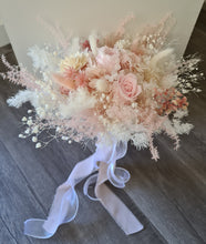 Load image into Gallery viewer, Fully preserved medium size bridal bouquet &amp; buttonhole
