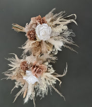 Load image into Gallery viewer, Boho real touch &amp; preserved flowers bridesmaids bouquets

