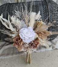 Load image into Gallery viewer, Boho real touch &amp; preserved flowers bridesmaids bouquets
