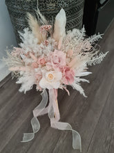 Load image into Gallery viewer, Boho blush preserved bridal bouquet
