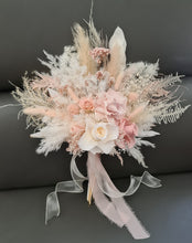 Load image into Gallery viewer, Boho blush preserved bridal bouquet
