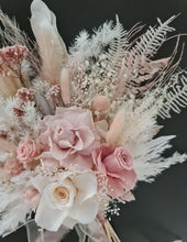 Load image into Gallery viewer, Boho blush preserved bridal bouquet
