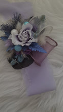 Load and play video in Gallery viewer, Preserved flowers pastel colours corsage
