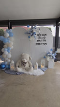 Load and play video in Gallery viewer, Baby boy – Baby shower Deluxe Package Style 1 - HIRE ONLY
