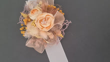 Load and play video in Gallery viewer, Everlasting flowers yellow corsage - School formal / Wedding
