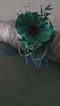 Load and play video in Gallery viewer, Emerald everlasting flowers corsage &amp; buttonhole AB2151 - School formal, prom, graduation
