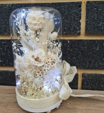 Load image into Gallery viewer, Medium Size Everlasting flowers - Boho Style Glass dome
