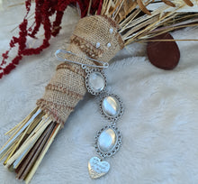 Load image into Gallery viewer, Bridal bouquet photo charm locket, brooch - 3 photos
