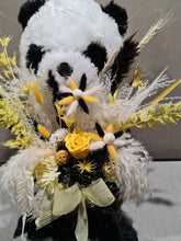 Load image into Gallery viewer, X - 1st Birthday party everlasting flowers with bear

