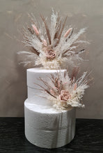 Load image into Gallery viewer, X - Preserved flowers wedding cake toppers
