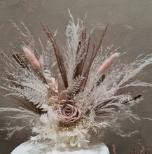 Load image into Gallery viewer, X - Preserved flowers wedding cake toppers
