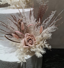 Load image into Gallery viewer, X - Preserved flowers wedding cake toppers
