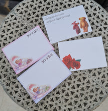 Load image into Gallery viewer, Peach/pink mini preserved rose with free bag &amp; tag
