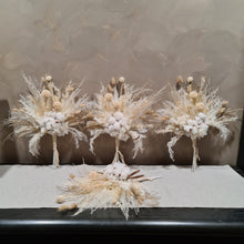 Load image into Gallery viewer, X -Bridesmaids bouquets - palm spear arrangements
